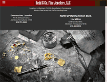 Tablet Screenshot of jewelerslehighvalley.com